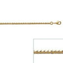【送料無料】ジュエリー・アクセサリー メッキゴールドメッシュchaine plaque or maille anglaise bombee 45 cm 2,4 mm neuf bijouteriejolybijoux
