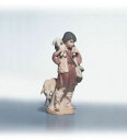 【送料無料】キッチン用品・食器・調理器具・陶器 ラッドロ磁器シェパード少年LLADRO Porcelain : SHEPHERD BOY (01005485)