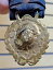 【送料無料】腕時計 ウォッチヴィンテージウォッチフォブレザーストラップ#ヘッドvintage watch fob w leather strap woman039;s head in wreath wstars th1239