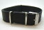 【送料無料】腕時計 ウォッチノワールブレスレットタイプウエストヌフbracelet type nato en cuir noir taille 18 18mm neuf