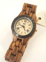 【送料無料】腕時計 ウォッチナチュラーレヌオーヴォダwewood criss mb zebrano orologio da polso in legno naturale nuovo