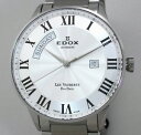 【送料無料】腕時計 ウォッチスイスレサファイアガラスメンズウォッチedox swiss made les vauberts day date automatik saphirglas herrenuhr ref 83011