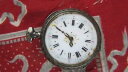 【送料無料】腕時計 ウォッチノートルダムデュアルジェントancienne montre a gousset a cl clef xixe argent rubis 48