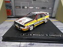 【送料無料】模型車 モデルカー スポーツカーアウディクワトロモンテカルロラリー#audi quattro monte carlo rally gr b 1984 7 blomqvist conversion hb trofeu 143
