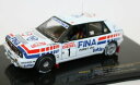 【送料無料】模型車 モデルカー スポーツカーネットワークスケールモデルカーランチアデルタサンレモixo 143 scale model car rac072 lancia delta integrale 16v win san remo 1991