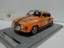 【送料無料】模型車 モデルカー スポーツカーサーブスウェーデンラリーtecnomodel tm1880c saab 96 v4 1 swedish rally 1975 blomqvist, sylan 118