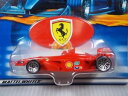 【送料無料】模型車 モデルカー スポーツカーホットホイールフェラーリフォーミュラグランプリレーサーミハエルシューマッハーhot wheels ferrari formula f1 2007 grand prix racer michael schumacher