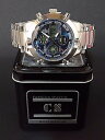 【送料無料】クロックマンアナログデジタルスチールケースクロノグラフアラームorologio uomo analogicodigitale nauticamare cassa acciaiocronografosveglia