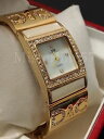 【送料無料】ブレスレットカジュアルウォッチゴールドシルバーorologio donna bracciale casual icisione damp;c con strassi 2 colori oroargento