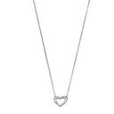 【送料無料】ネックレスハートシルバーバラードstroili girocollo cuore silver ballad 1651262