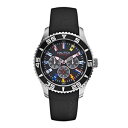 【送料無料】ノーティカnautica a12626g orologio da polso, uomo, neroargento