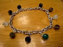 【送料無料】ブレスレット アクセサリ— セットブレスレットイギリスsilver gem set bracelet 211 grms from uk