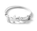 【送料無料】ブレスレット ティーノゴムカフtino generation bracciale elastico whats your colour bianco
