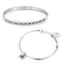 【送料無料】ブレスレット ブレスレットドライブsagapo bracciali rigidi frase cuore sagap shae05 shad04