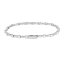 【送料無料】ブレスレット カフシルバーテニスロドリゲスbracciale mabina 533051m argento zirconi tennis donna 2jewles 18cm rodriguez