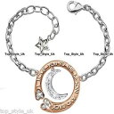 【送料無料】ブレスレット クリスマスローズゴールドブレスレットnuova inserzioneregali di natale per lei argento e oro rosa i love you braccialetti donne ragazze k8