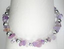 【送料無料】ブレスレット バックルカフシルバーametrina e bracciale tono argento con fibbia ca 712 con un 112 ext