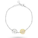 【送料無料】ブレスレット カフスチールチェーンmorellato bracciale donna monetine sahq07 catena acciaio cristalli cuore stelle