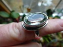 【送料無料】ブレスレット アルジェントbelle bague en argent 925 avec amthyste verte taille 54 poinon