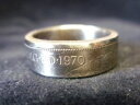 【送料無料】ブレスレット イギリスリングサイズmoneta regno unito fatto a mano anello 1970, taglia s 14 us 9 12, r1065