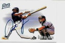 【送料無料】スポーツ メモリアル カード ジョーンズサインandruw jones 1996 best certified autograph ~ rookie