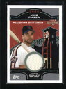 【送料無料】スポーツ メモリアル カード マイクピアッツァステッチゲームニュージャージーmike piazza 2005 topps allstar stitches game used worn jersey ad5980