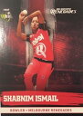 【送料無料】スポーツ メモリアル カード タップカードメルボルン2016 tap n play base card shabnim ismail melbourne renegades