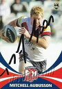 【送料無料】スポーツ メモリアル カード シドニーーカードミッチェルデイリーテレグラフsigned 2011 sydney roosters nrl card mitchell aubusson daily telegraph