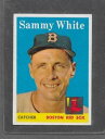 【送料無料】スポーツ メモリアル カード #サミーホワイト1958 topps baseball 414 sammy white exmt *6411