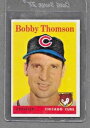 【送料無料】スポーツ メモリアル カード #ボビートンプソン1958 topps baseball 430 bobby thompson ex *0430c