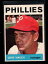 【送料無料】スポーツ メモリアル カード #フィリーズ1964 topps 157 gene mauch mg phillies nm lh7457