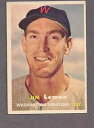 【送料無料】スポーツ メモリアル カード #ジムレモンワシントン1957 topps 57 jim lemon, washington senators