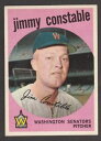 【送料無料】スポーツ メモリアル カード #ジミーコンスタブル1959 topps baseball 451 jimmy constable inv j1615