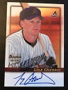 【送料無料】スポーツ メモリアル カード ライルサイン2001 bowman lyle overbay certified auto autograph