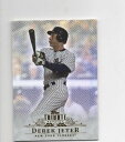 【送料無料】スポーツ メモリアル カード トリビュートデレクジーター#2013 topps tribute derek jeter 25