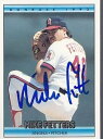 【送料無料】スポーツ メモリアル カード カリフォルニアエンジェルスmike fettersdonrussカードcalifornia angels mike fetters signed donruss card