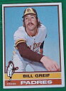 【送料無料】スポーツ メモリアル カード ビルグライフパドレス1976184トップスベースボールカードvg condbill greif, padres, 1976 184 topps baseball card, vg cond