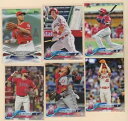 【送料無料】スポーツ メモリアル カード シリーズマイクトラウトシモンズプラスカード2018 topps series 1 mike trout a simmons b phillips angels 11 card lot
