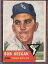 【送料無料】スポーツ メモリアル カード ボブ1953 topps 196 bob keegan rc vgex d134211