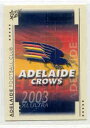 【送料無料】スポーツ メモリアル カード ウルトラ#クラブロゴアデレード2003 select aflxl ultra023 club logoadelaide