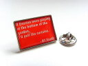 【送料無料】スポーツ メモリアル カード liverpool shankly famous quote lapel pin badge7pull the curtainsliverpool shankly famous quote lapel pin badge no7 pull t