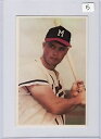 【送料無料】スポーツ メモリアル カード ミルウォーキーブレーブスエディー#1982 lg tcma milwaukee braves eddie mathews 7
