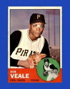 【送料無料】スポーツ メモリアル カード ボブベースボールカード#nearmint 1963 bob veale topps baseball card 87