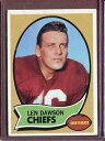 【送料無料】スポーツ メモリアル カード 1970トップス1レンドーソンvgexd1785651970 topps 1 len dawson vgex d178565