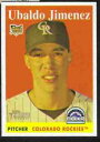 【送料無料】スポーツ メモリアル カード 2007トップス459 ubaldo jiminez rc2007 topps heritage 459 ubaldo jiminez rc