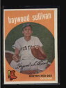 【送料無料】スポーツ メモリアル カード #ヘイウッドレッドソックス1959 topps 416 haywood sullivan red sox exmt lh1403
