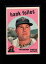 【送料無料】スポーツ メモリアル カード #ハンク1959 topps 294 hank foiles nm lf7044