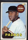 【送料無料】スポーツ メモリアル カード #オリーブラウン1969 topps 149 ollie brown ex *094791