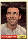 ¡ÚÁ÷ÎÁ̵ÎÁ¡Û¥¹¥Ý¡¼¥Ä¡¡¥á¥â¥ê¥¢¥ë¡¡¥«¡¼¥É¡¡¡ô listing1961 topps 288 albie pearson good
