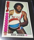 【送料無料】スポーツ メモリアル カード #リッチジョーンズチームニューヨークネット197677 topps 52 rich jones team york nets
